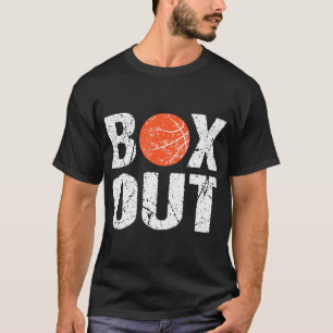 Basketball Coach Tshirt Box Out Sprichwort Novelty