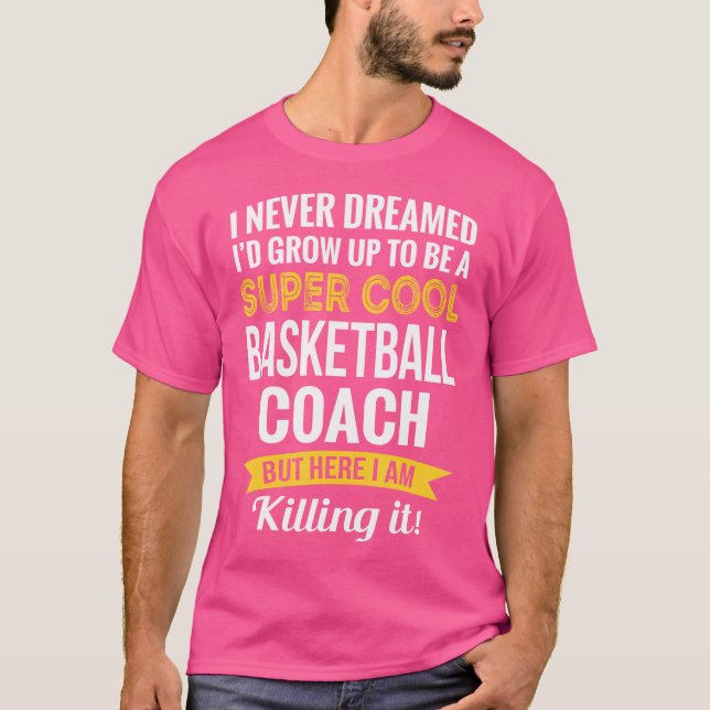 Basketball Coach Tshirt Geschenke Funny (Vorderseite)