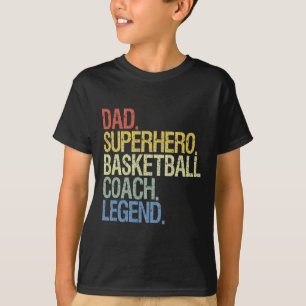 Basketball Coach Vater T-Shirt