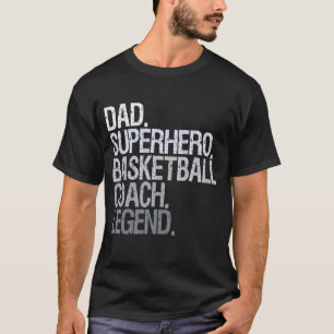 Basketball Coach Vater T-Shirt
