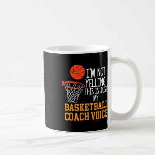 Basketball Coach Voice Kaffeetasse