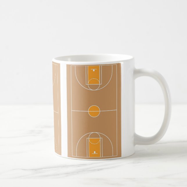 Basketball COFFEE MUGS Kaffeetasse (Rechts)