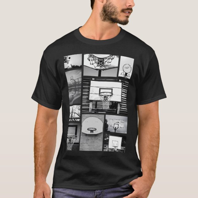 Basketball Court Foto - Ultimate Hypebeast Design T-Shirt (Vorderseite)