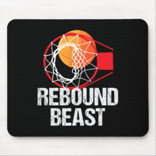 Basketball Court Fun Rebound Beast Player Geschenk Mousepad