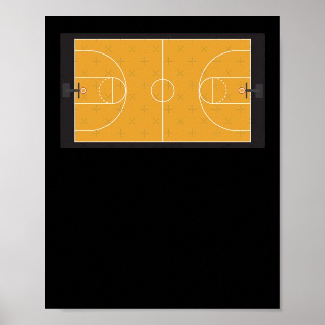 Basketball Court Poster (Vorne)