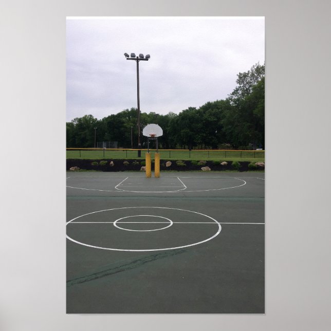 Basketball Court Poster (Vorne)