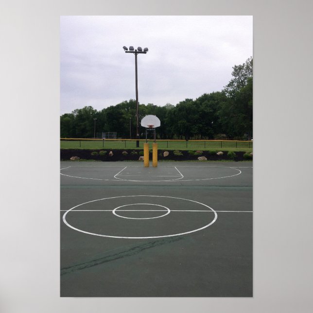 Basketball Court Poster (Vorne)