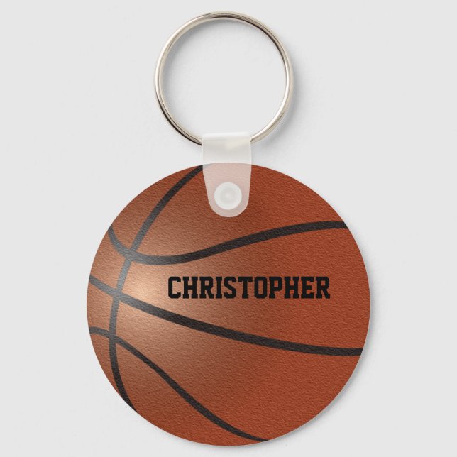 Basketball Custom Schlüsselanhänger (Vorderseite)
