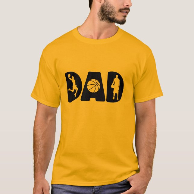 Basketball Dad  T-Shirt (Vorderseite)