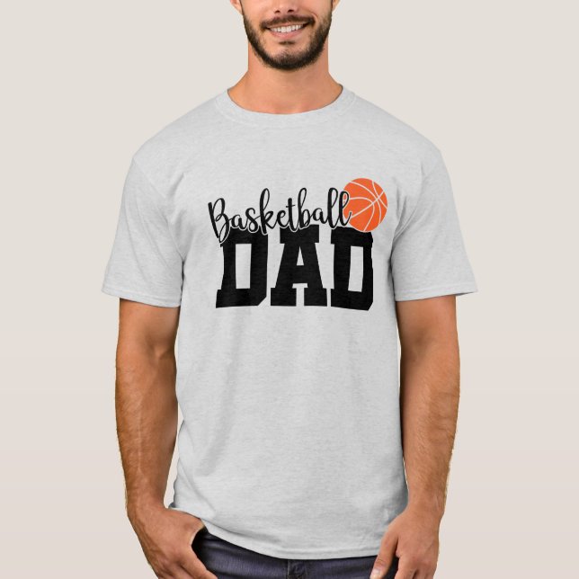 Basketball  Dad  T-Shirt (Vorderseite)