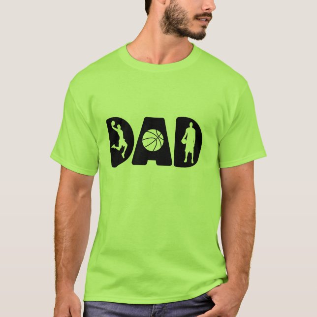 Basketball Dad  T-Shirt (Vorderseite)