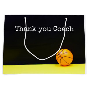 Basketball danke Ihnen Trainer Große Geschenktüte