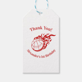 Basketball Dankeschön 2 Geschenkanhänger