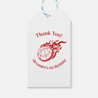 Basketball Dankeschön 2 Geschenkanhänger