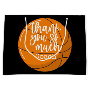 Basketball Dankeschön Coach Große Geschenktüte