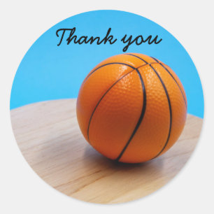 Basketball Dankeschön Sticker