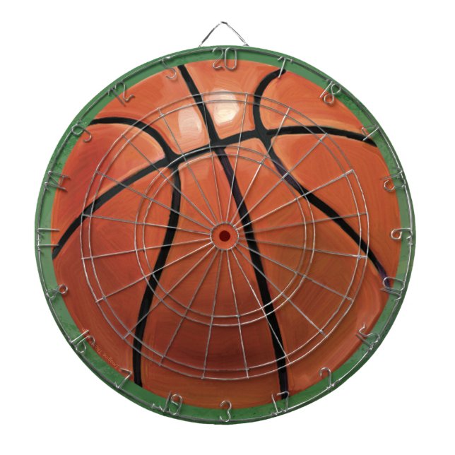 Basketball Dartscheibe (vorne)