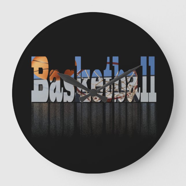 Basketball Das beste Spiel, die Uhr (Vorderseite)