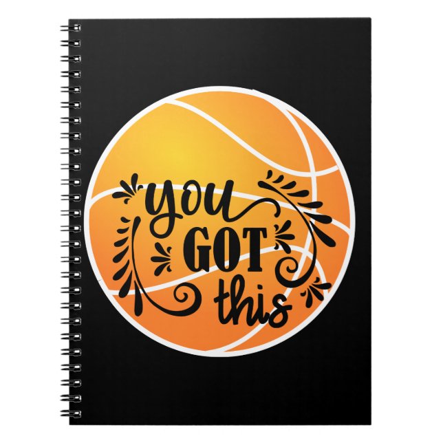 Basketball | Das haben Sie Got Notizblock (Vorderseite)