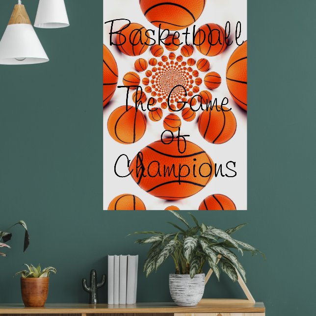 Basketball Das Spiel der Champions Poster (Wohnzimmer 1)