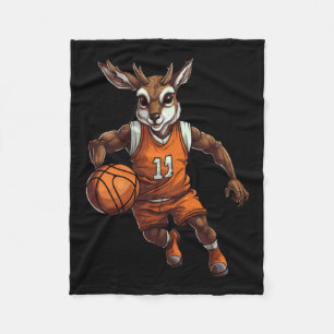 Basketball Deer Fleecedecke