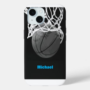 Basketball Dein Name iPhone 15 Hülle