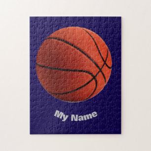 Basketball Dein Name Puzzle