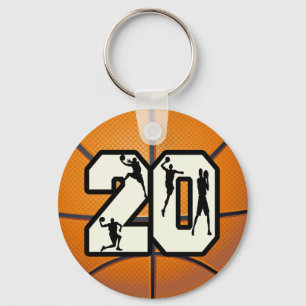 Basketball der Nr.-20 Schlüsselanhänger