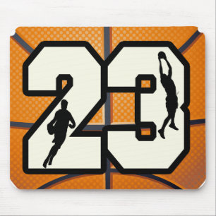 Basketball der Nr.-23 Mousepad