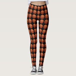 Basketball Design All-Over-Print-Leggings Leggings