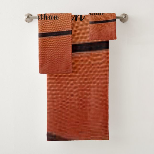 Basketball Design Badetuch Set (Insitu)