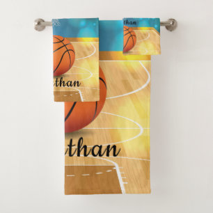 Basketball Design Badetuch Set