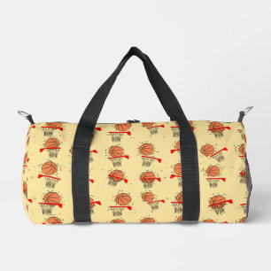 Basketball-Design Duffle Bag