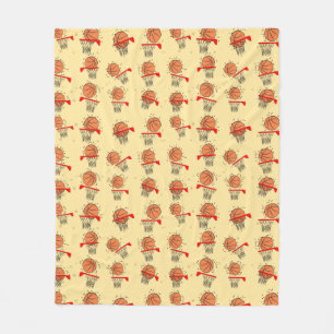 Basketball-Design Fleecedecke