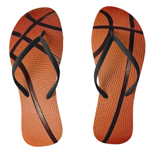 Basketball-Design Flip Flops (Fußbett)