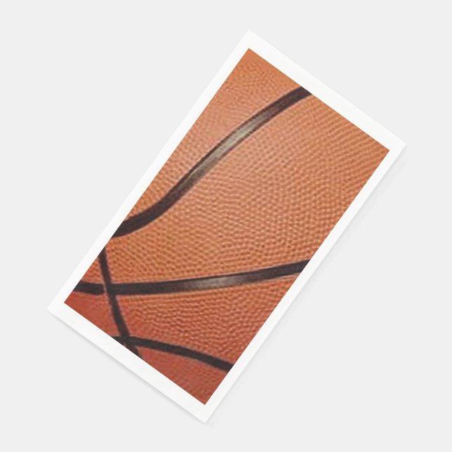 Basketball Design Gasttuch Napkin Serviette (Ecke)