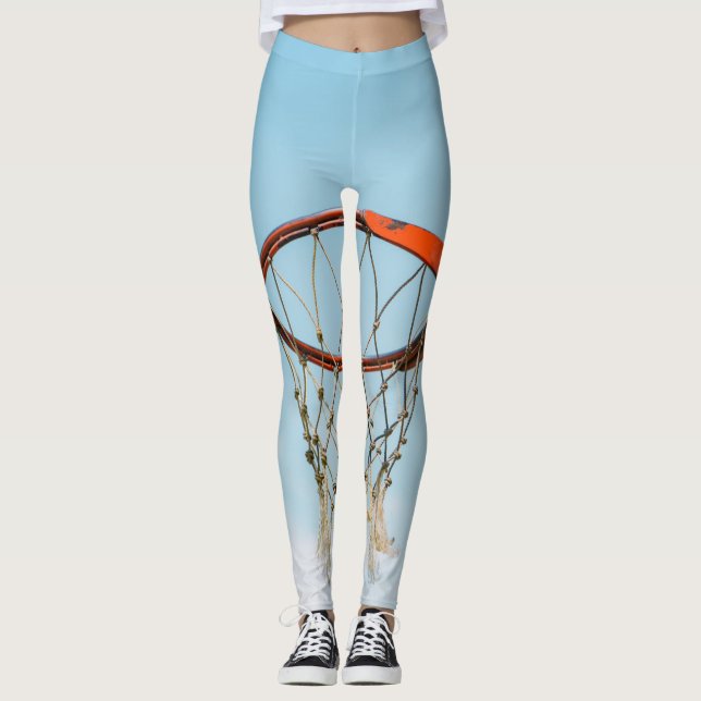 Basketball-Design Leggings (Vorderseite)