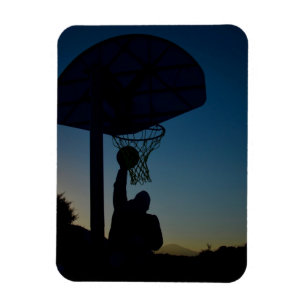 Basketball-Design Magnet
