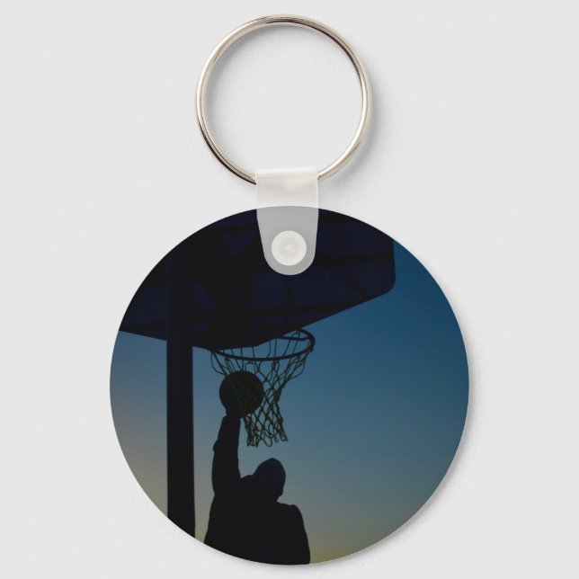 Basketball-Design Schlüsselanhänger (Vorderseite)