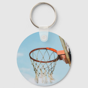 Basketball-Design Schlüsselanhänger