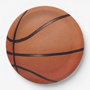 Basketball-Designpapier-Party-Platte Pappteller