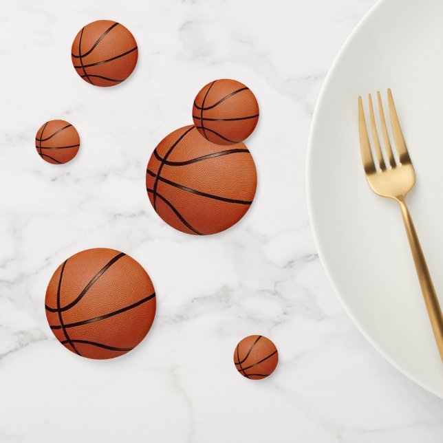Basketball-Designtisch Confetti Konfetti (Gruppe)