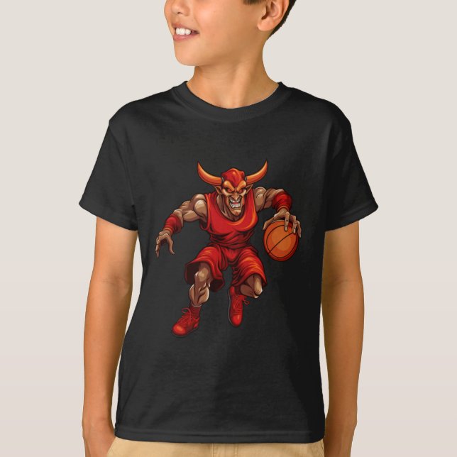 Basketball Devil T-Shirt (Vorderseite)