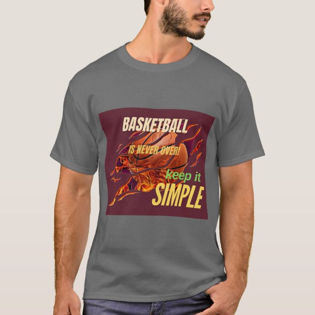 Basketball Die T-Shirt (Vorderseite)