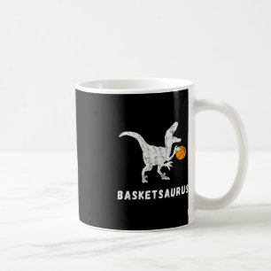 Basketball Dinosaur Baller T-rex Dino Playing Bask Kaffeetasse