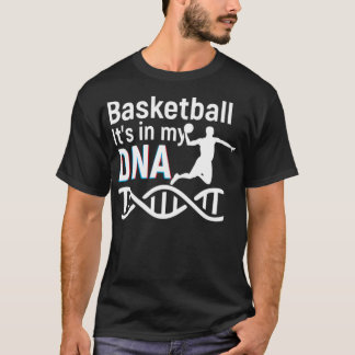 Basketball DNA Knöchelknacker Geschenk Slam Dunk T-Shirt