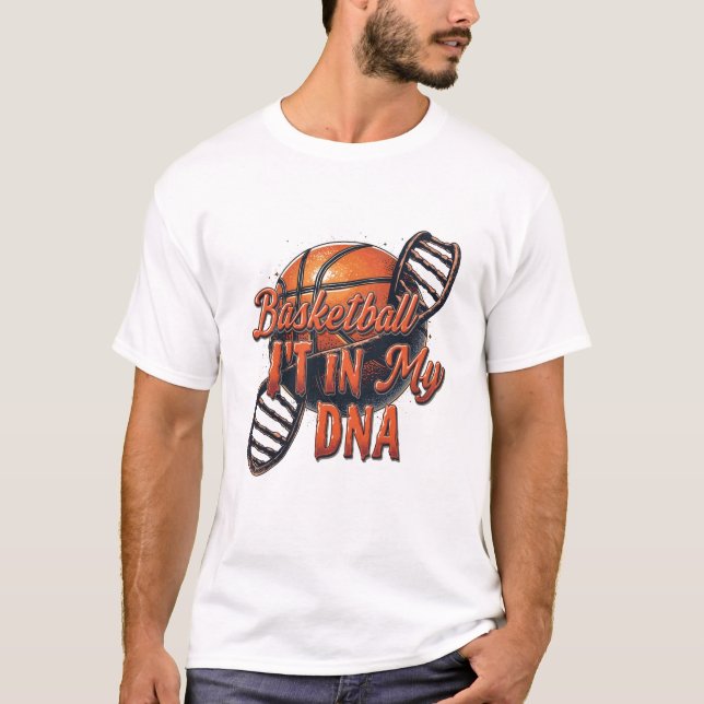 Basketball DNA T-Shirt (Vorderseite)