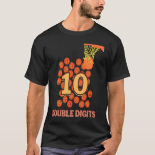 Basketball Doppelstühle Geburtstagskinder oder Mäd T-Shirt