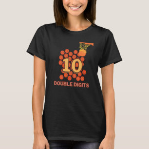 Basketball Doppelstühle Geburtstagskinder oder Mäd T-Shirt