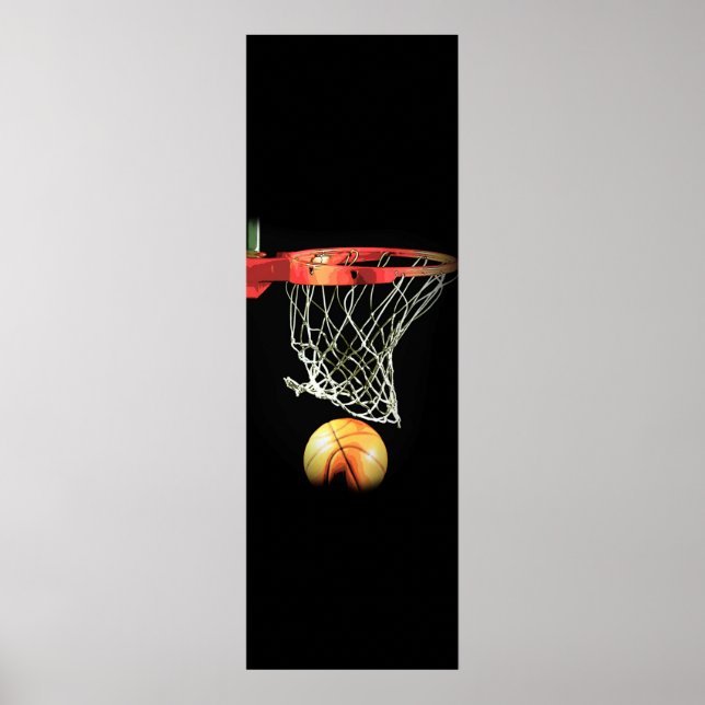Basketball Doster Einzigartiges modernes Sportarma Poster (Vorne)